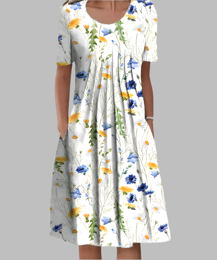 Women's Casual Summer Midi Dress