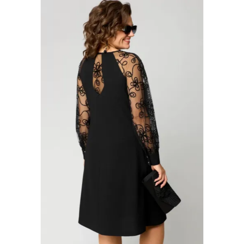 Women's Lace Elegant Evening Maxi Dress