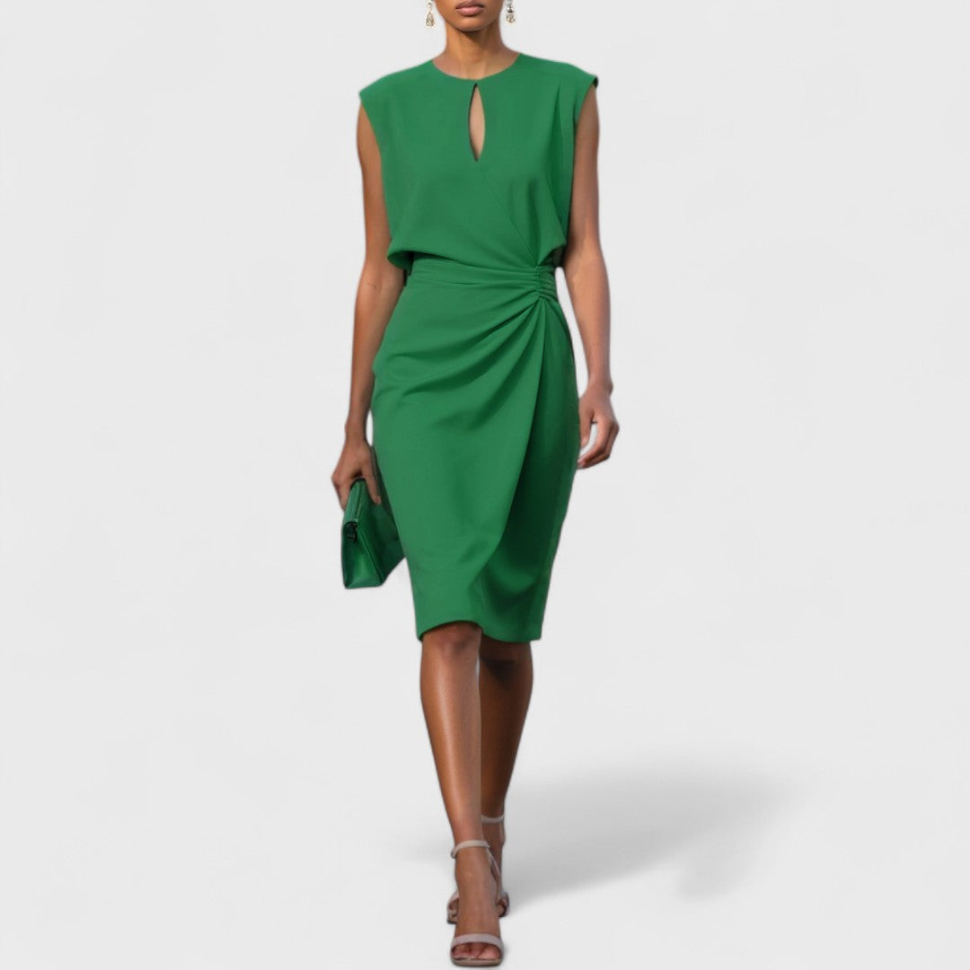 Women's Elegant Formal Occasion Midi Dress