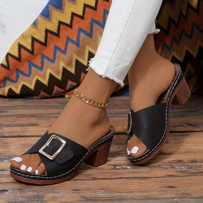 Women's Flat Strap Sandals