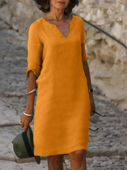 Women's V-Neck Elegant Everyday Maxi Dress