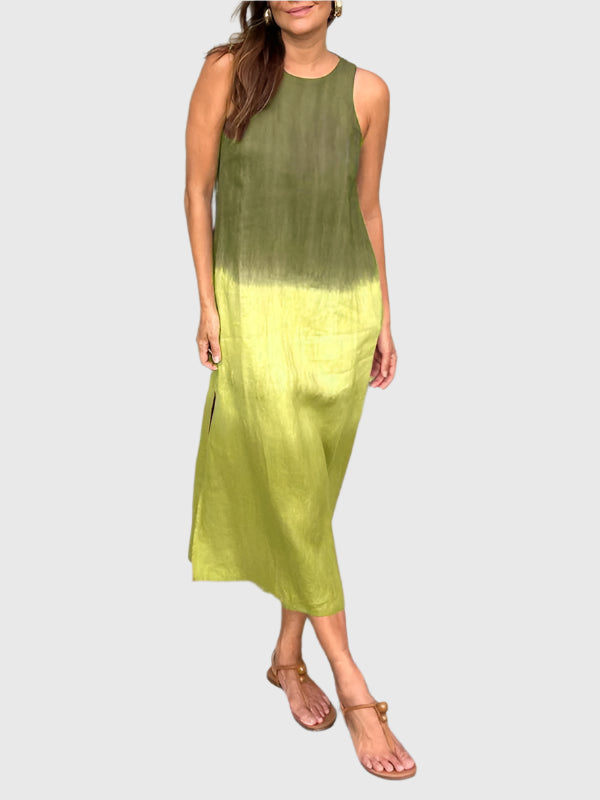 Women's Printed Casual Summer Midi Dress