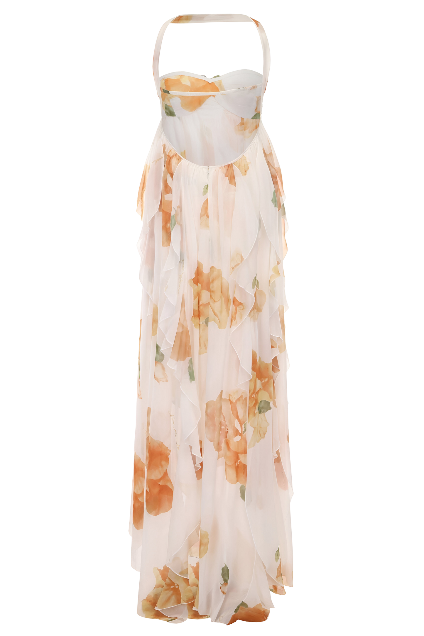 Women's Halter Evening Maxi Dress