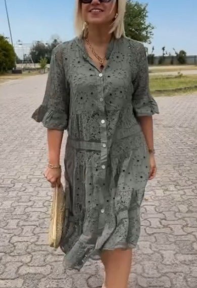 Women's Floral Summer Midi Dress