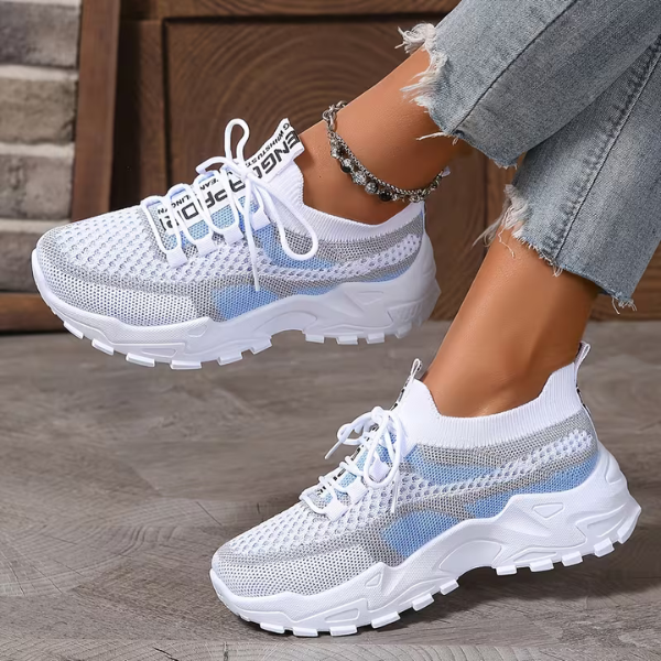 Women's Breathable Mesh Walking Sneakers