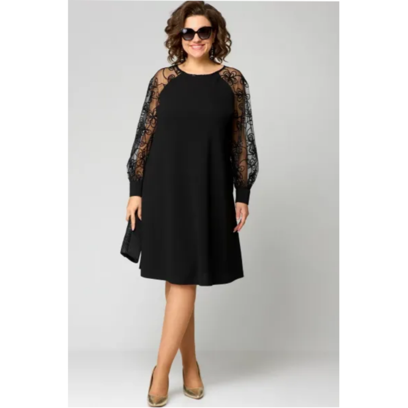 Women's Lace Elegant Evening Maxi Dress