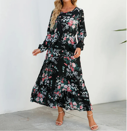 Women's Floral Summer Maxi Dress