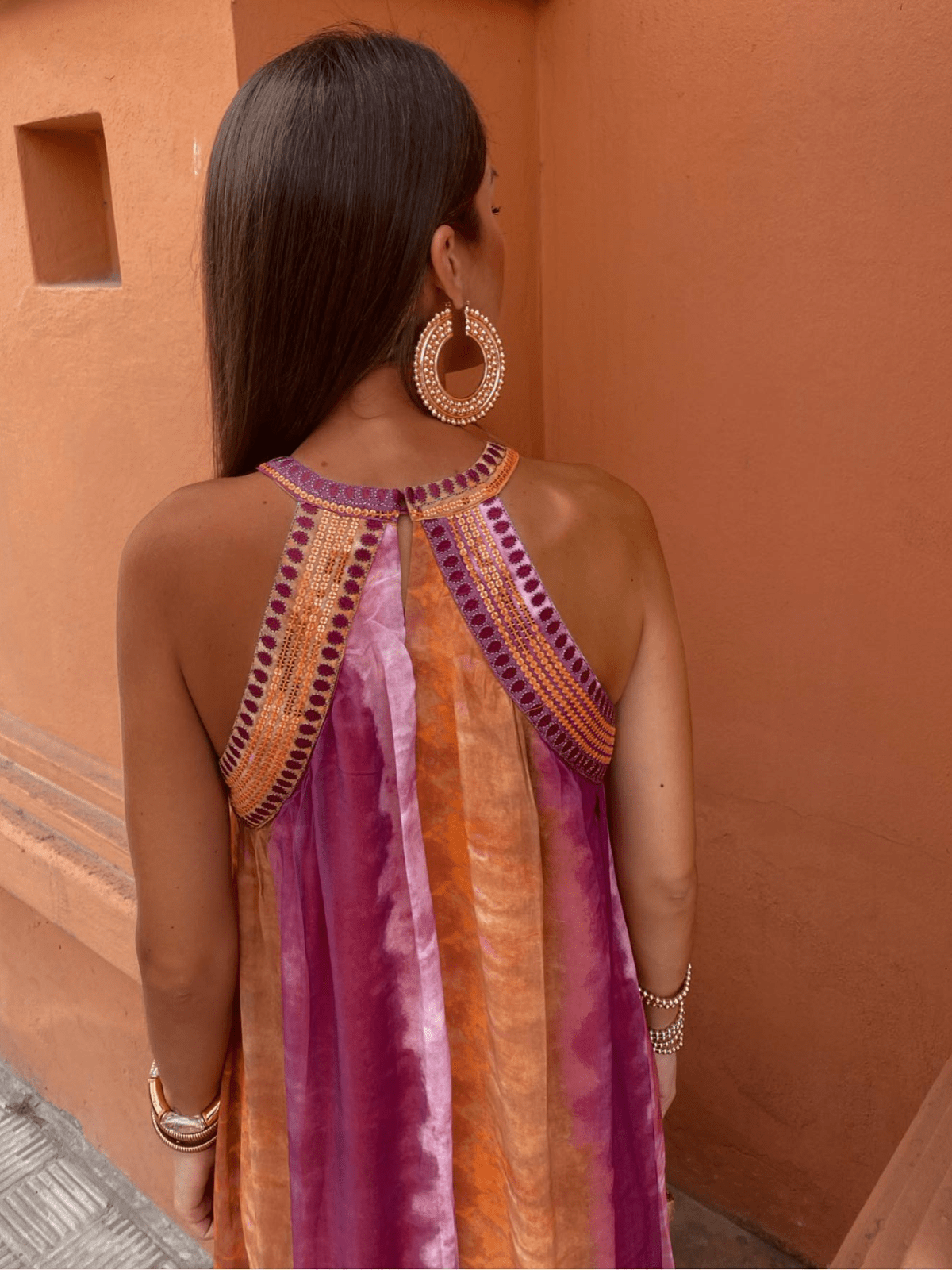 Women's Ombre Summer Midi Dress