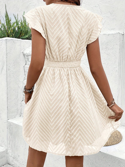 Women's Sweetheart Neckline Summer Midi Dress