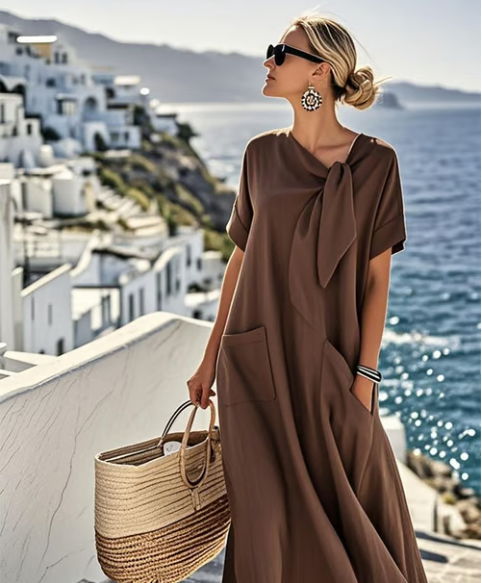 Women's Relaxed Summer Midi Dress