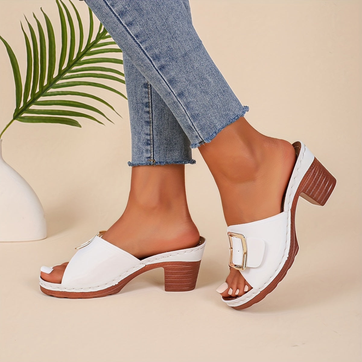 Women's Flat Strap Sandals