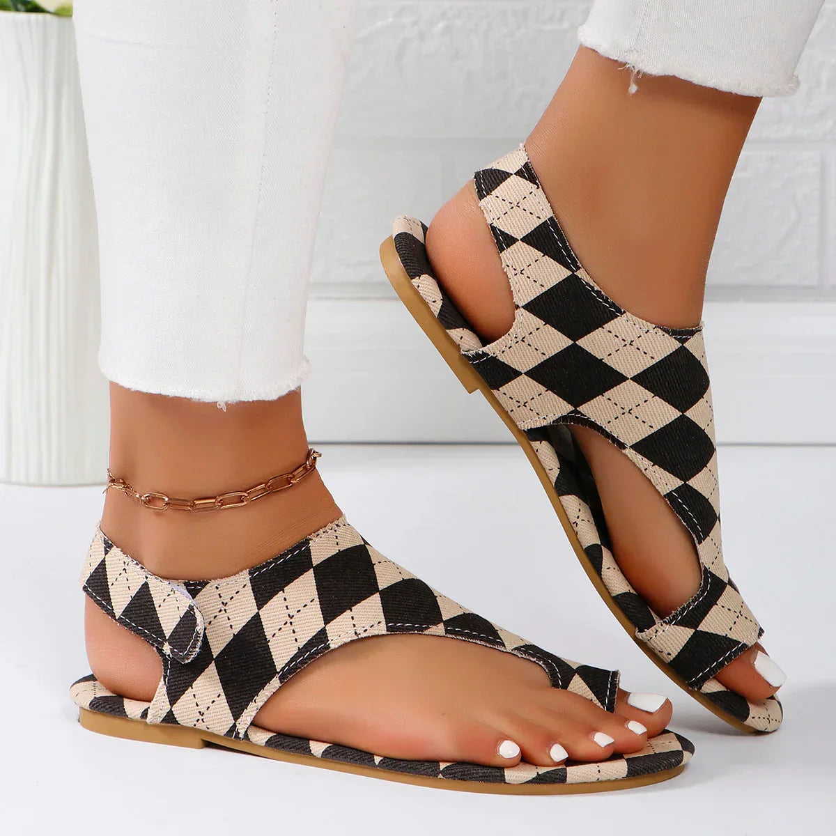 Women's Slip-On Flat Sandals