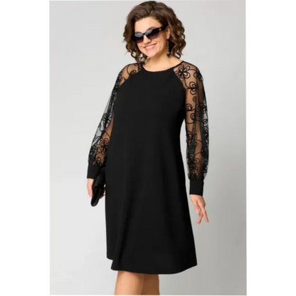 Women's Lace Elegant Evening Maxi Dress