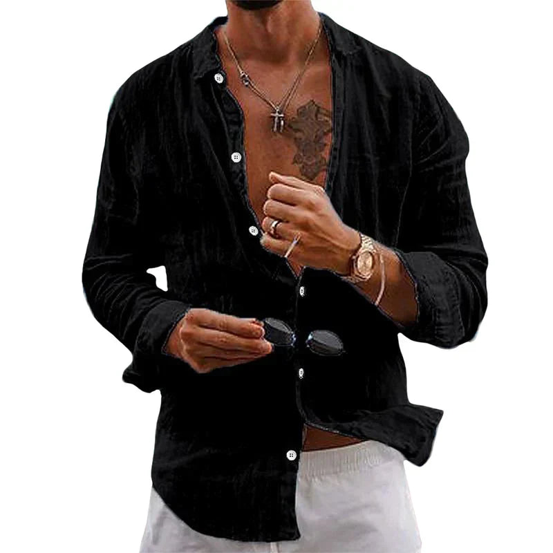Men's Premium Linen Shirt