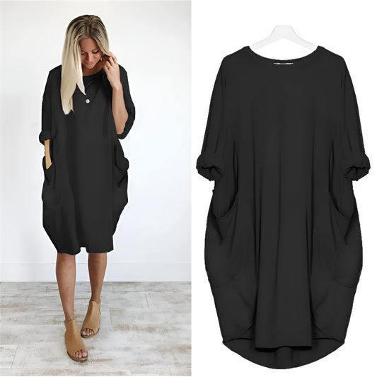 Women's Flowy Casual Summer Midi Dress