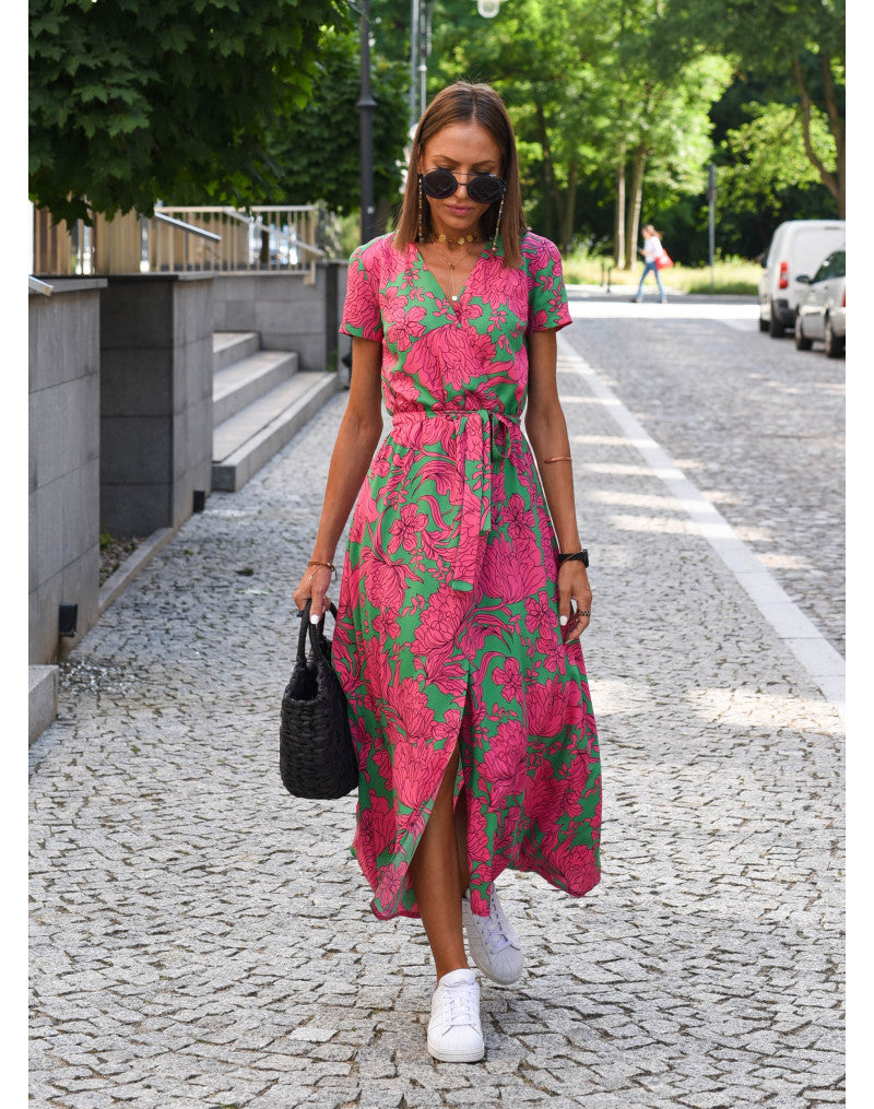 Women's Floral Print Everyday Maxi Dress