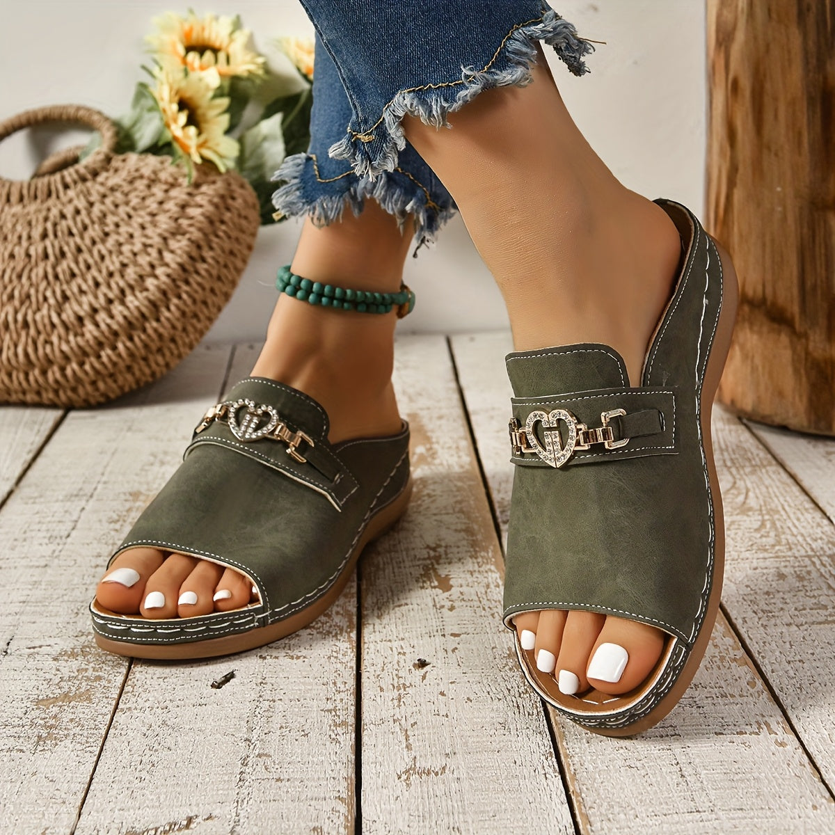 Women's Adjustable Flat Sandals