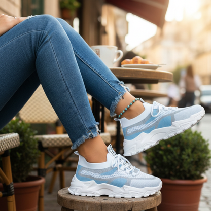 Women's Breathable Mesh Walking Sneakers
