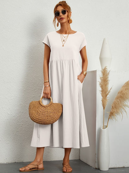 Women's Lightweight Summer Midi Dress