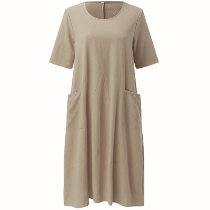 Women's Flowy Casual Everyday Midi Dress