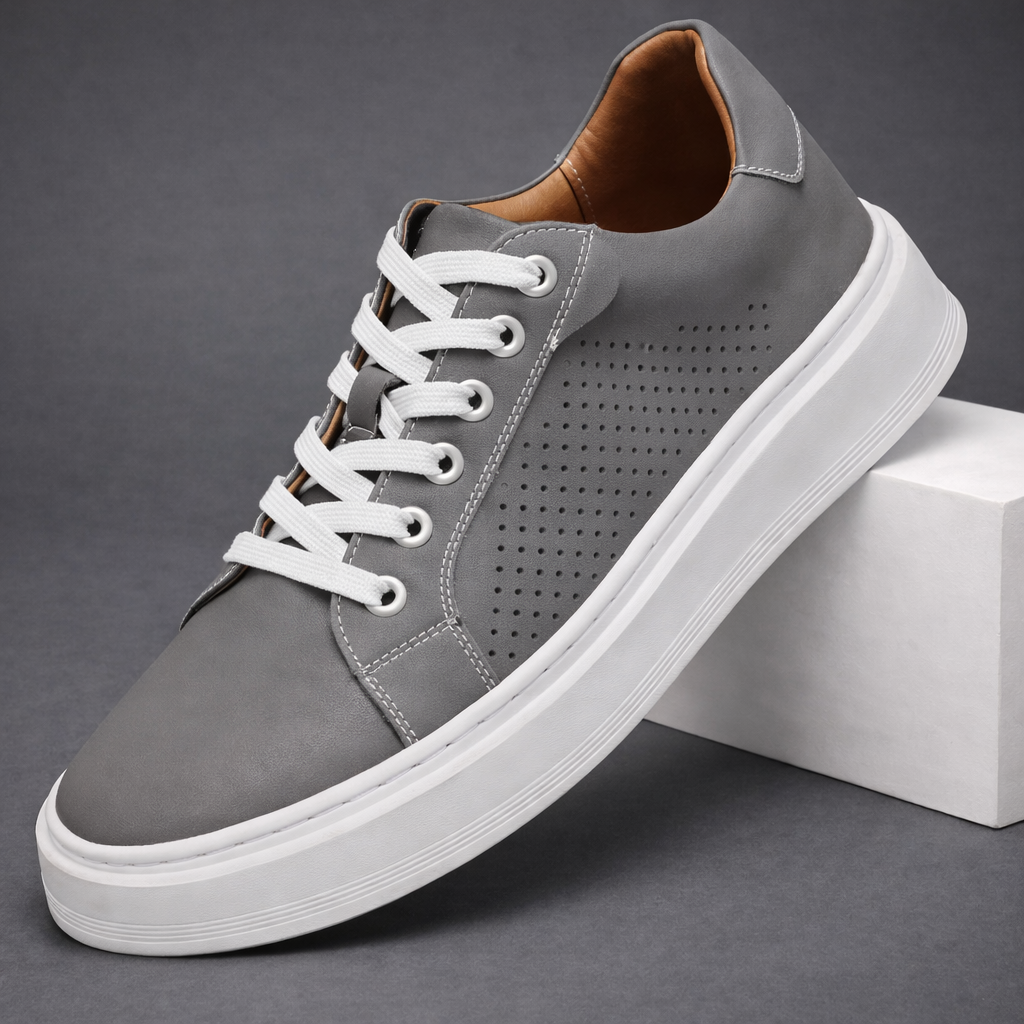 Montari Orthopedic Leather Sneakers