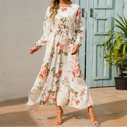 Women's Floral Summer Maxi Dress