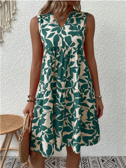 Women's Flowy Summer Midi Dress