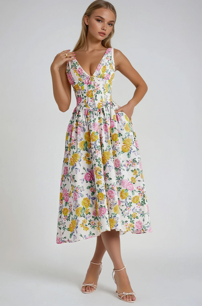 Women's Flowy Vacation Summer Dress