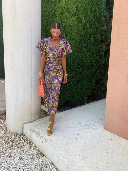 Women's Evening Wedding Guest Maxi Dress