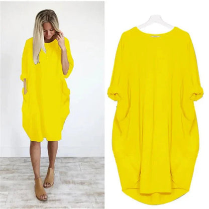 Women's Flowy Casual Summer Midi Dress