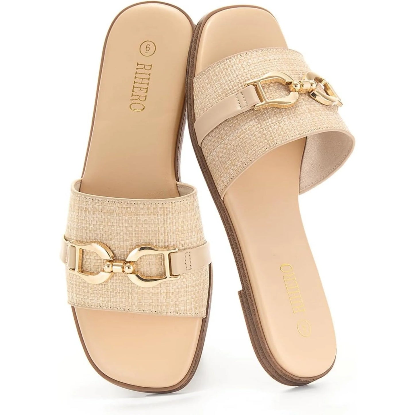 Women's Adjustable Buckle Flat Sandals