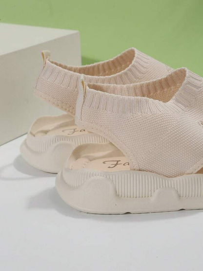 Women's Open Toe Slip-On Platform Sandals