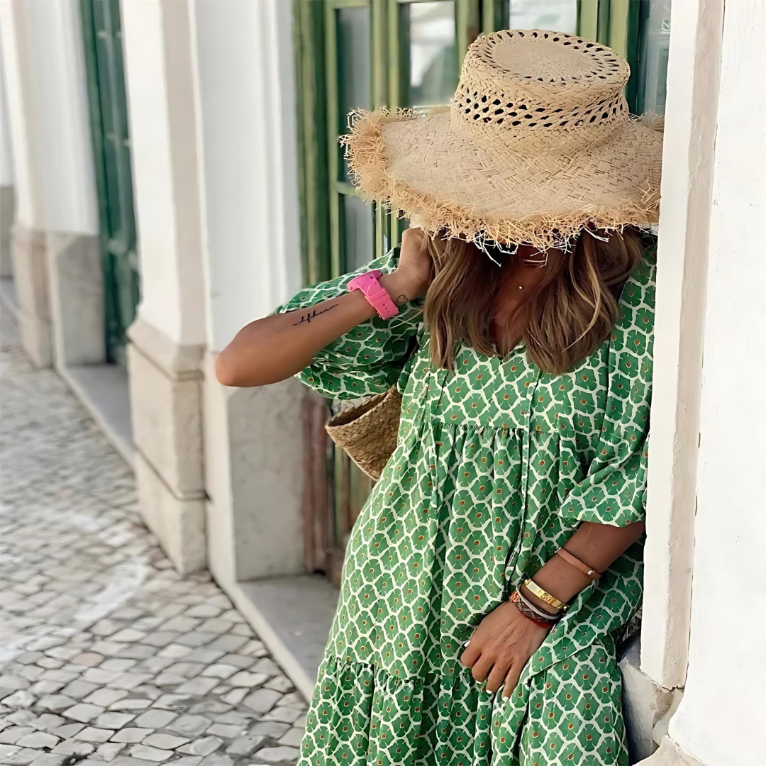 Women's Flowy Spring Midi Dress