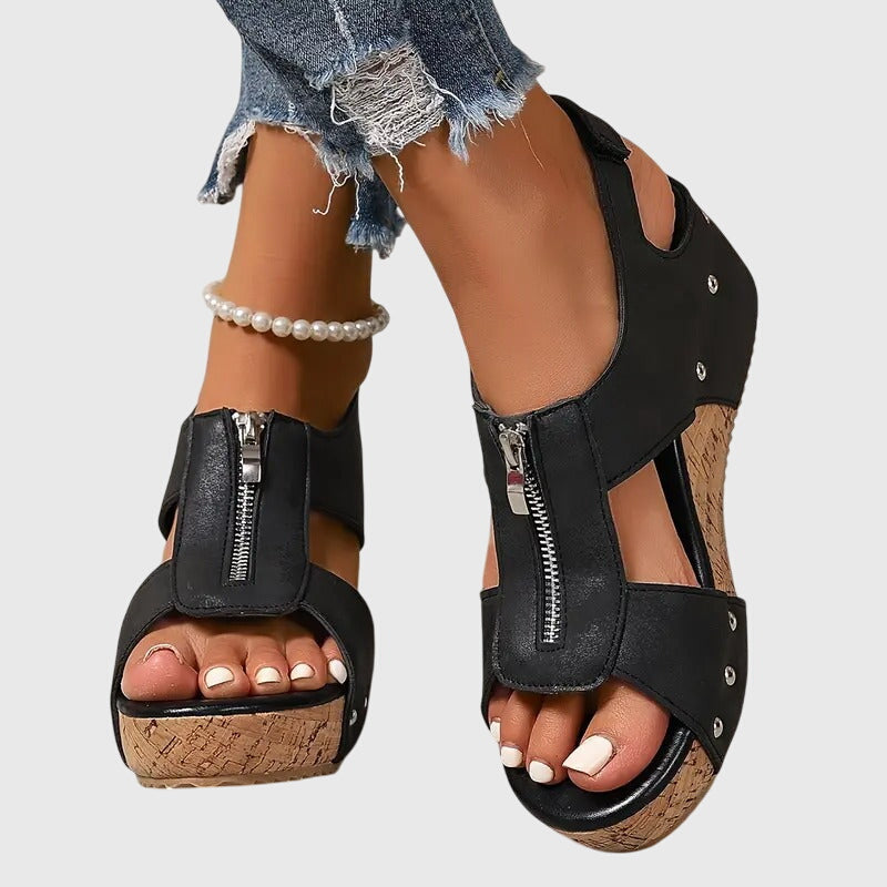 Women's Orthopedic Zipper Sandals