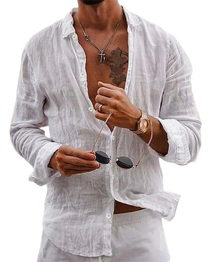 Men's Premium Linen Shirt