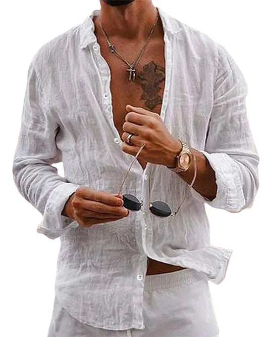 Men's Premium Linen Shirt