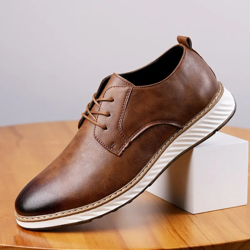 Montero Orthopedic Leather Sneakers