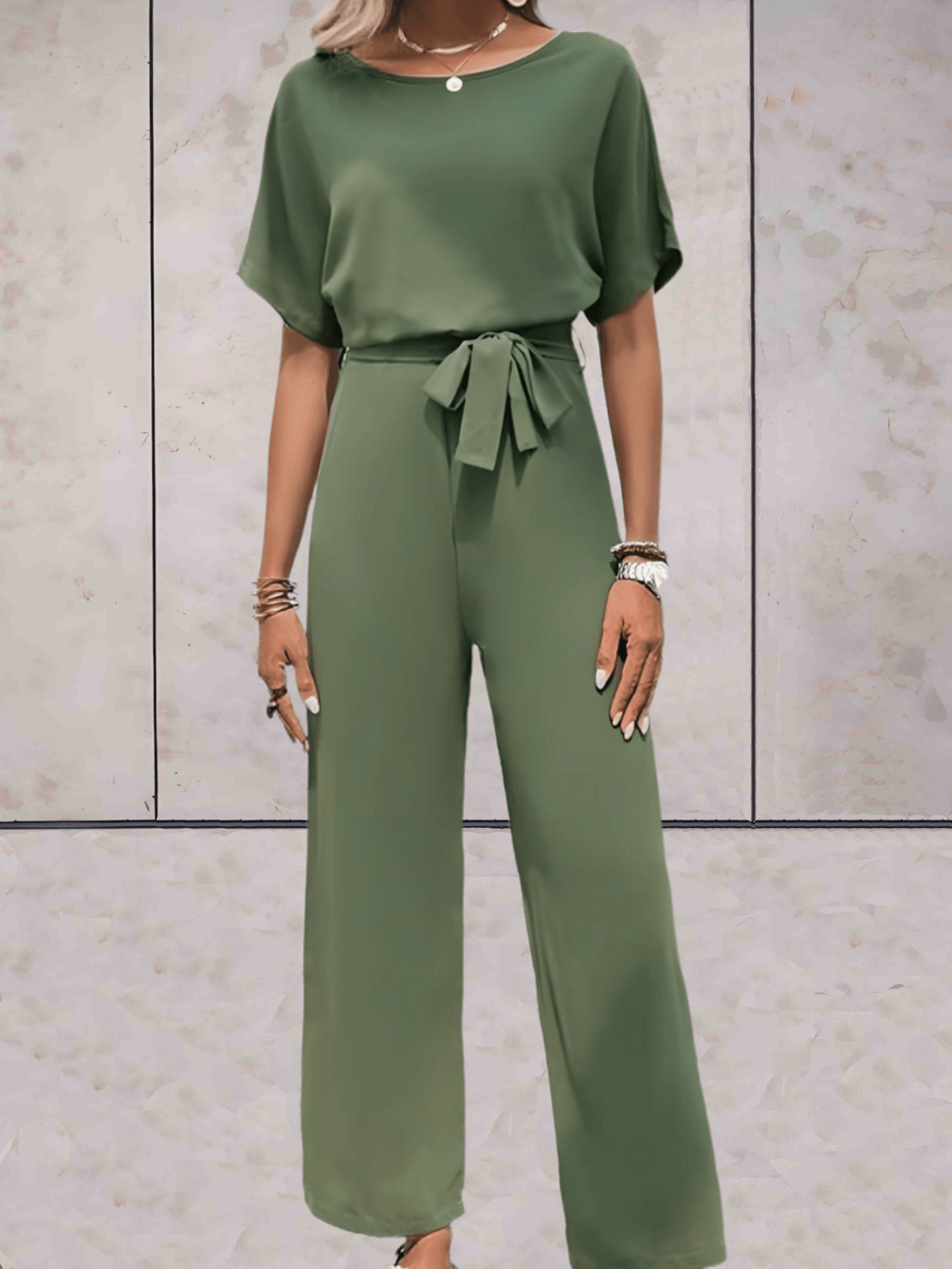 Women's Short Sleeve Two-Piece Casual Set