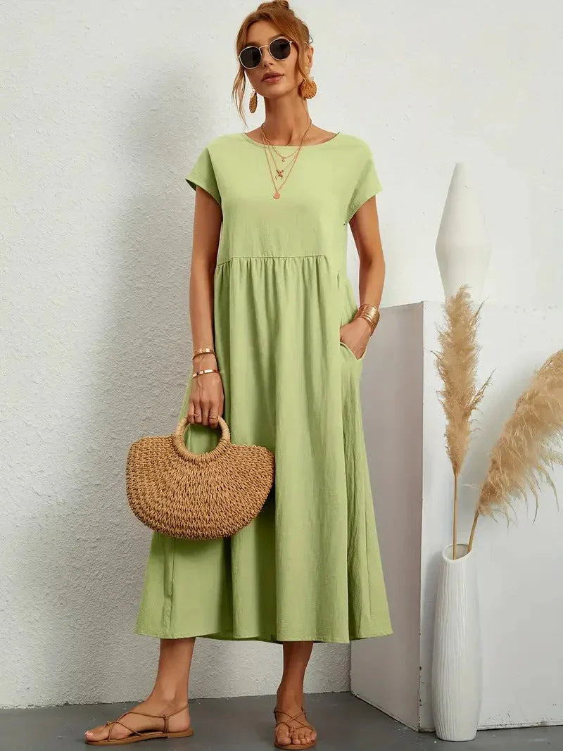 Women's Lightweight Summer Midi Dress