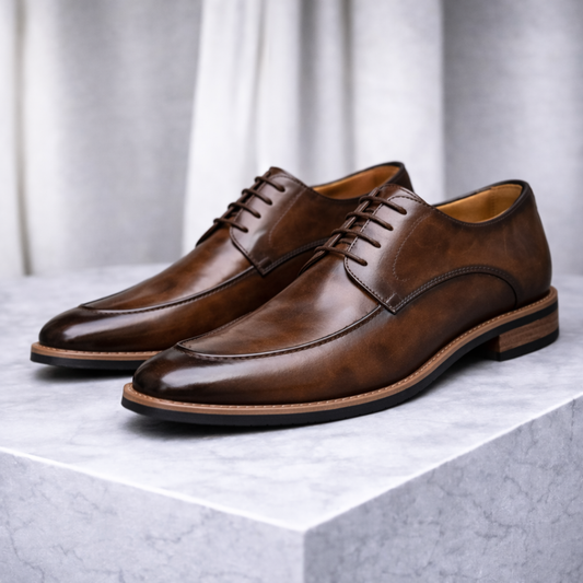 Montari Orthopedic Italian Leather Dress Sneakers