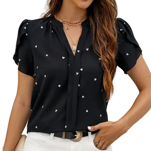 Women's Floral Print Casual Shirt