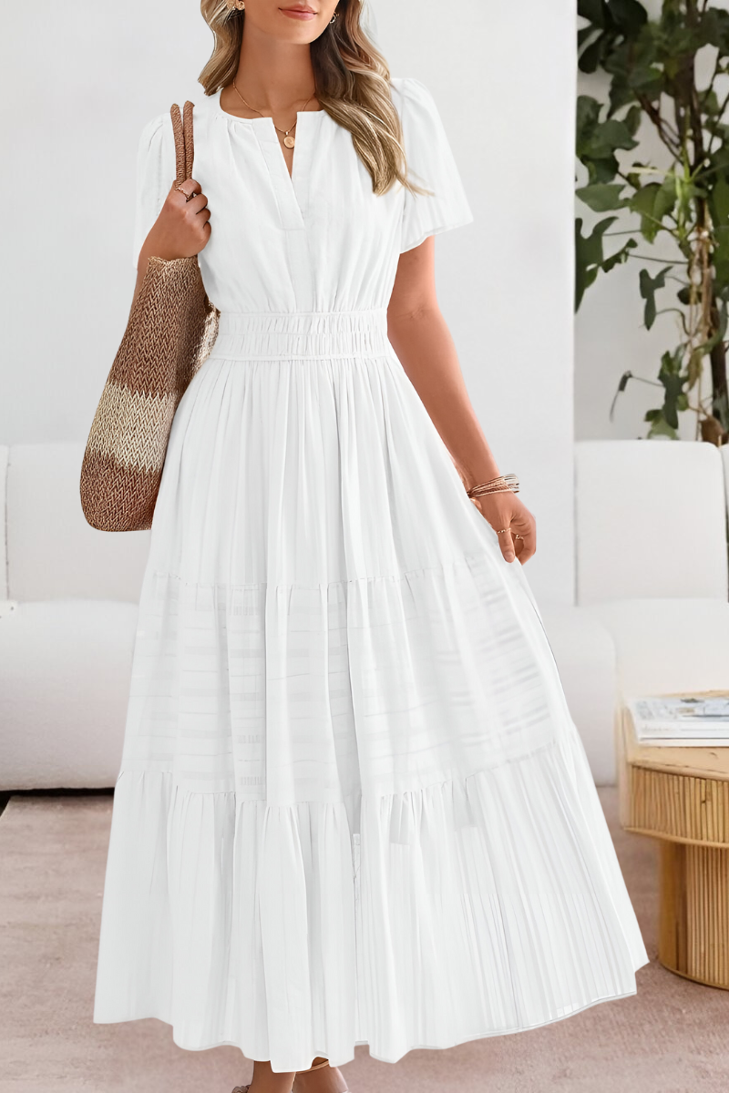 Women's Boho Summer Midi Dress