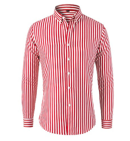 Callum Striped Button-Up Men's Shirt