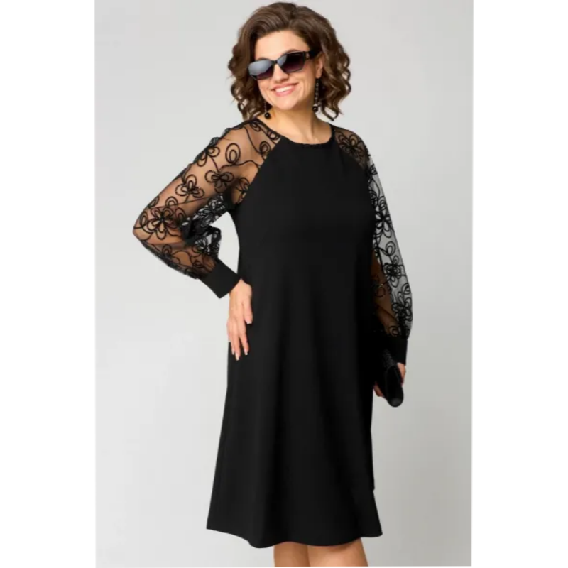 Women's Lace Elegant Evening Maxi Dress