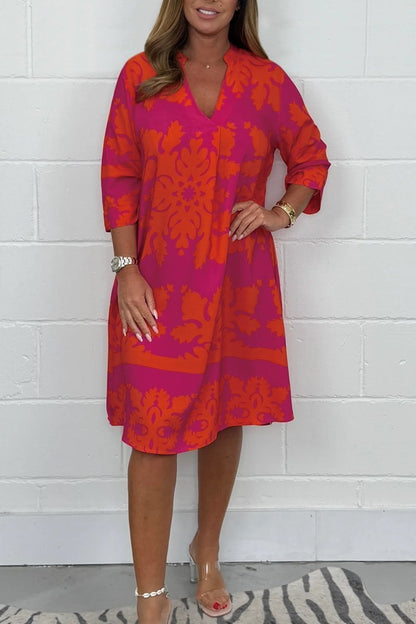 Women's Casual Summer Midi Dress