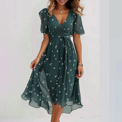 Women's Flowy Summer Midi Dress