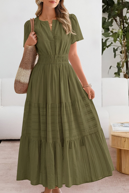 Women's Boho Summer Midi Dress