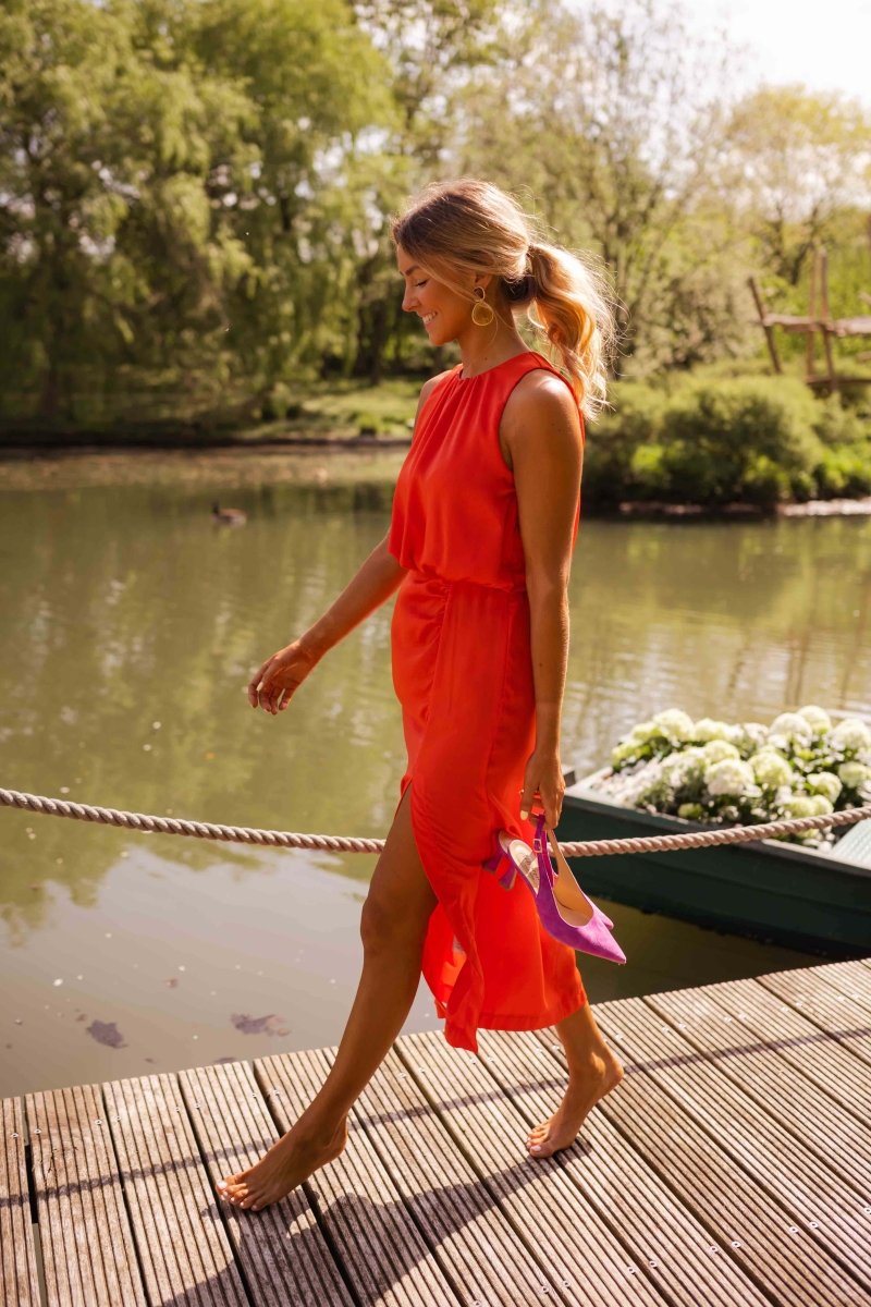 Women's Summer Casual Midi Dress