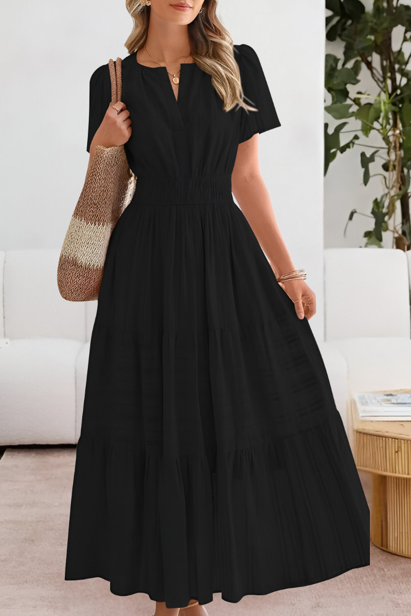 Women's Boho Summer Midi Dress