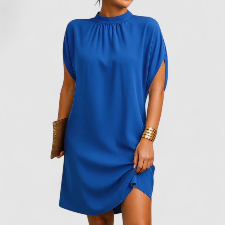 Women's Split Sleeve Dinner Midi Dress